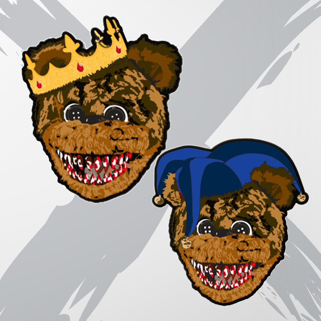 Double Trouble Woven Patches