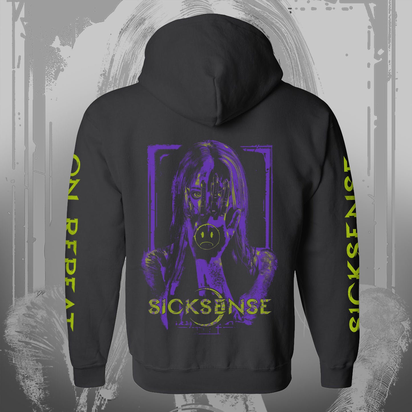 On Repeat Zip Up Hoodie