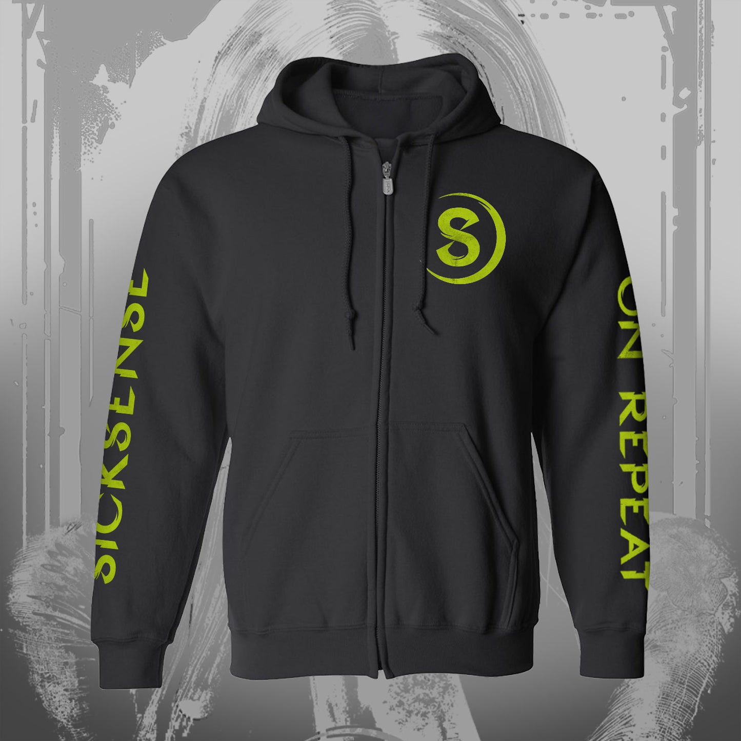 On Repeat Zip Up Hoodie