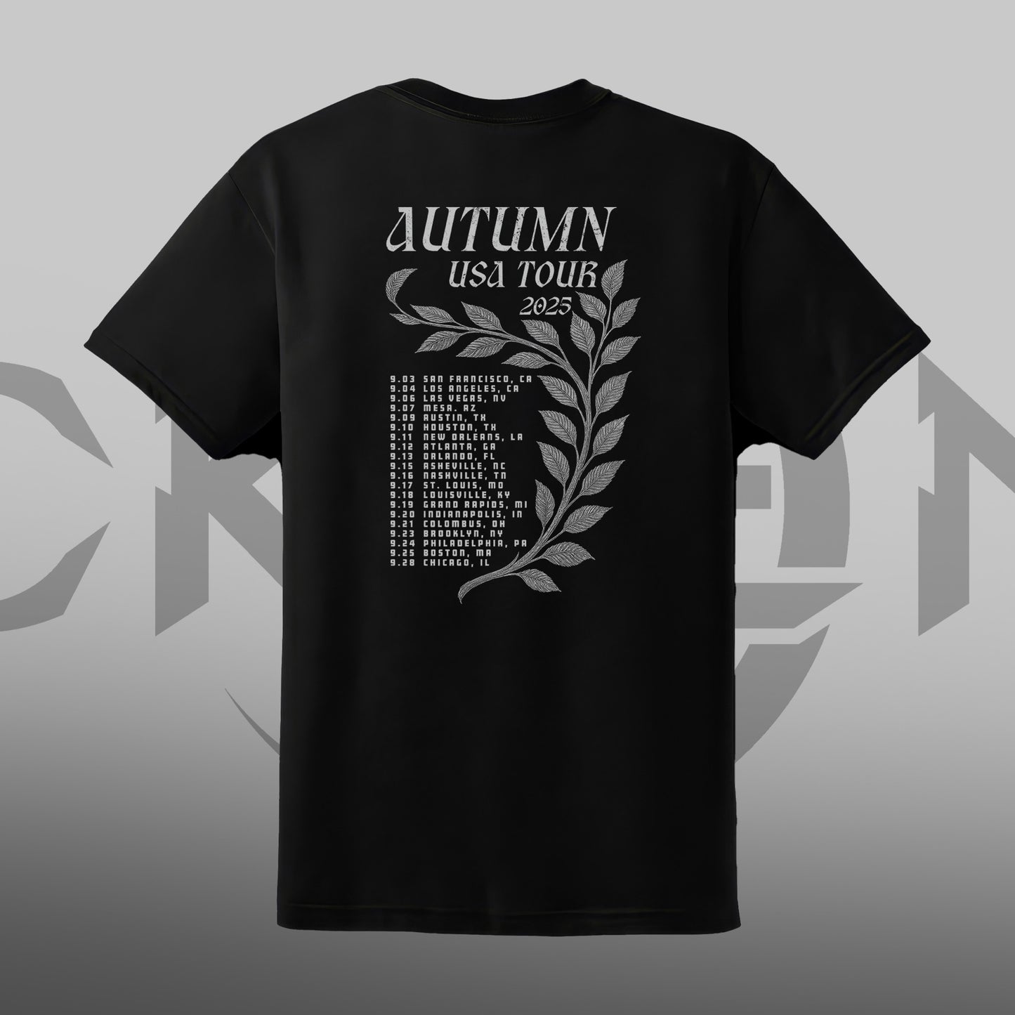 Autumn Tour 2025 T-Shirt